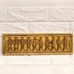 Brass Vishnu Dashavataram Wall Hanging | 13" Superfine Art | 2.1kg Sacred Masterpiece | Handcrafted Temple Design | Jaipurio